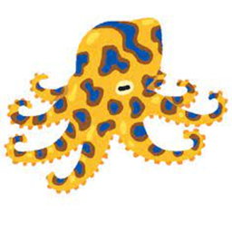 タコの海辺のゲーム