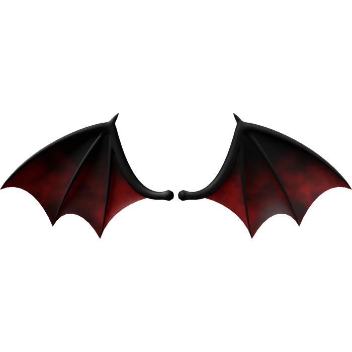 Red Vampire Wings