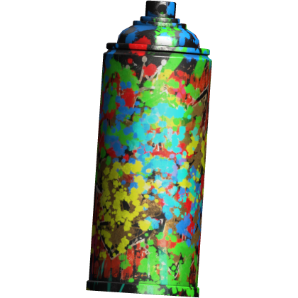 painted y2k metallic spray paint. R Roblox item