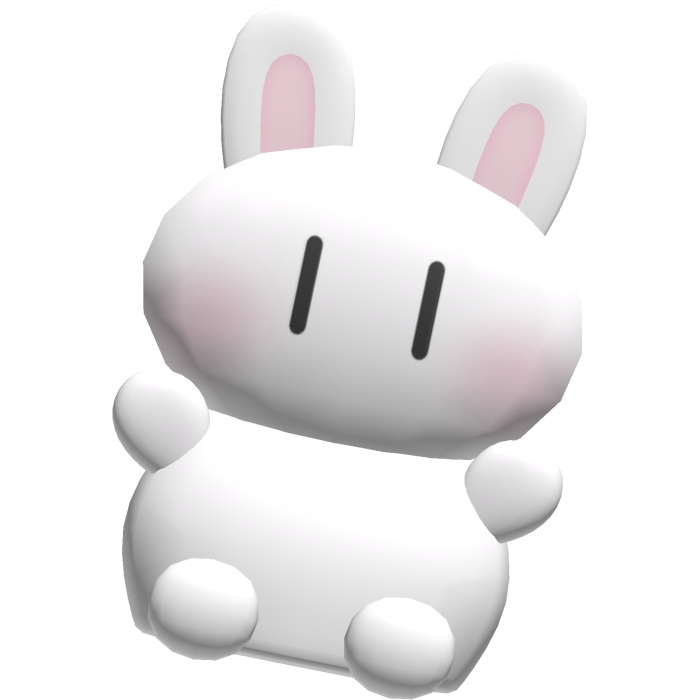 adorable cutesy fluffy bunny fluffy cozy plushie