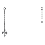 [ ⚜️ ] Black Diamond Pendant [ DH Addon, pbr ]