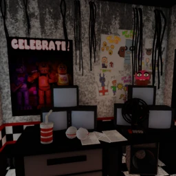 (NEW MODELS) FNAF 1 Map showcase icon