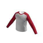 Baseball Long Sleeve - Red
