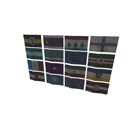 Different kinds of nation flags