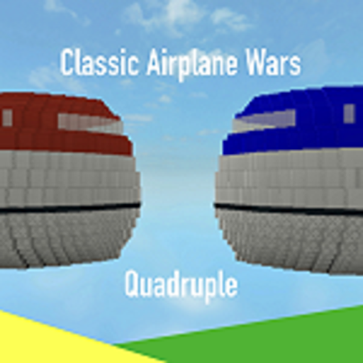 Classic Airplane Wars Quadruple official Roblox game thumbnail