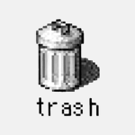 Pixelated Trash