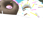Strawberry donut group