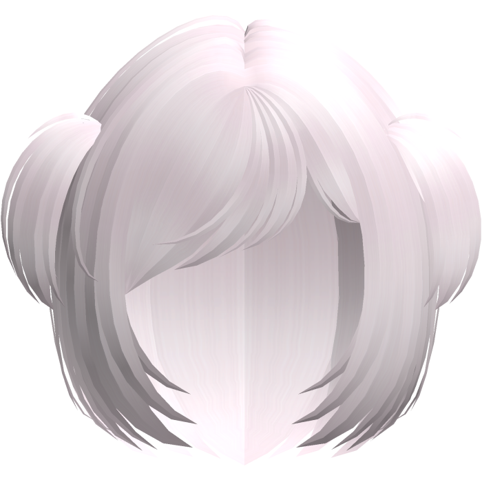 adorable bob with baby pigtails in pink
