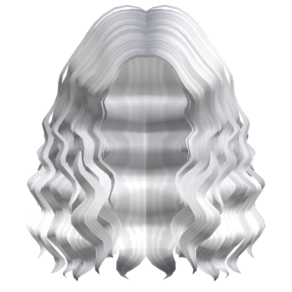 Brat Short Wavy Party Girl Hair (White) Roblox item
