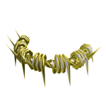 Gold Barbed Wire Crown