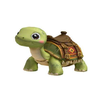 Riding a Turtle Roblox item