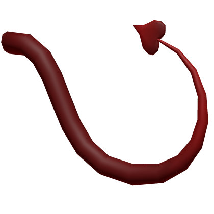 Long Demon tail-Red[Halloween special]
