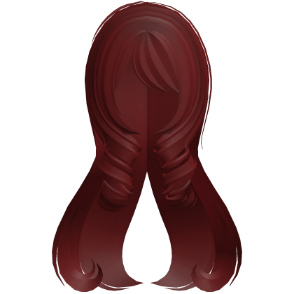 curly princess long heart hair red