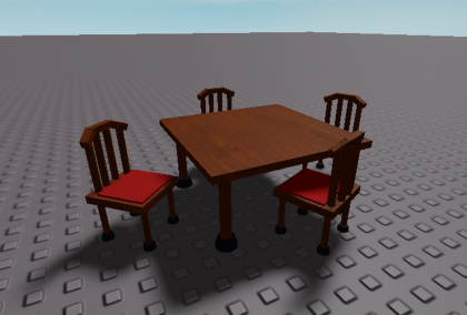 Dining Table and Chairs preview 1