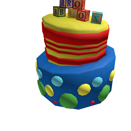 Silly Birthday Cake Hat Roblox item