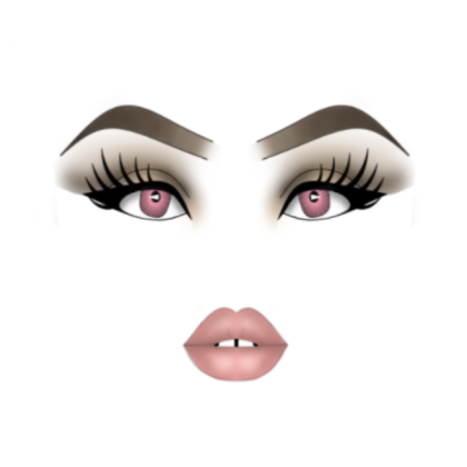 тαу Cotton Pink Makeup [NEW UPGRADED LOOK!!] Roblox decal