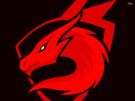 red and black dragons