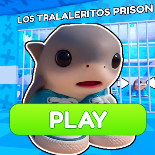 🦈 LOS TRALALERITOS PRISON RUN! (Obby) official Roblox game thumbnail