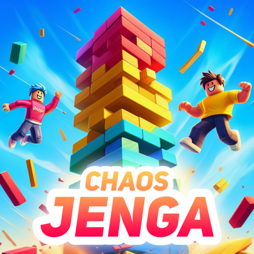 Chaos Jenga official Roblox game thumbnail