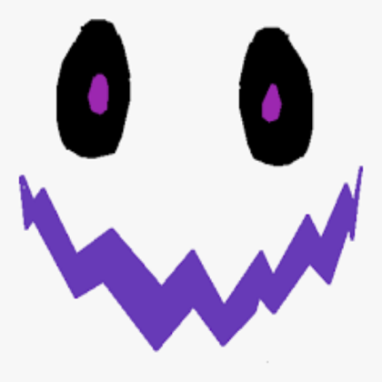 Purple Horror Face Roblox decal