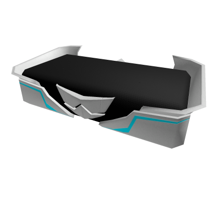 ♾️ Silver & blue Cyber Ninja armor waist R15/R6 Roblox item