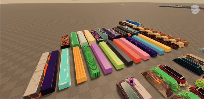 Keycap Pack - 265 Keycaps & Spacebars preview 1