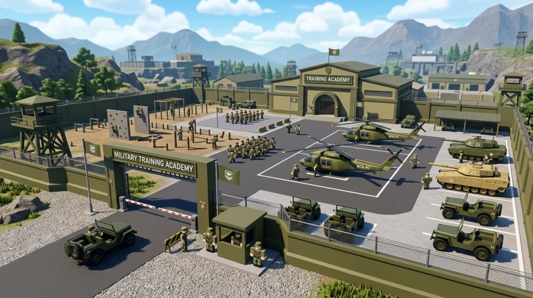 Military army training