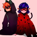 The tails about ladybug and cat noir