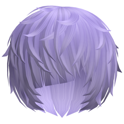 ^,…,^ purple messy vkei anime emo moe hair 
