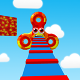 ESCAPE THE EVIL FIDGET SPINNER OBBY!  | V1