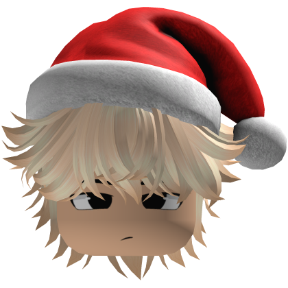 Beautiful hair Christmas beret (Blonde)
