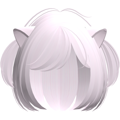 ♡ ⸝⸝⩊ 🦴 cutecore neko haircut in ash pink