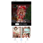 Christmas girls closet