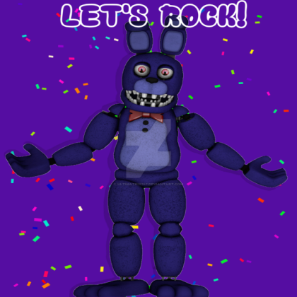 unwithered bonnie poster Roblox decal