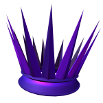 Amethyst Spike Crown