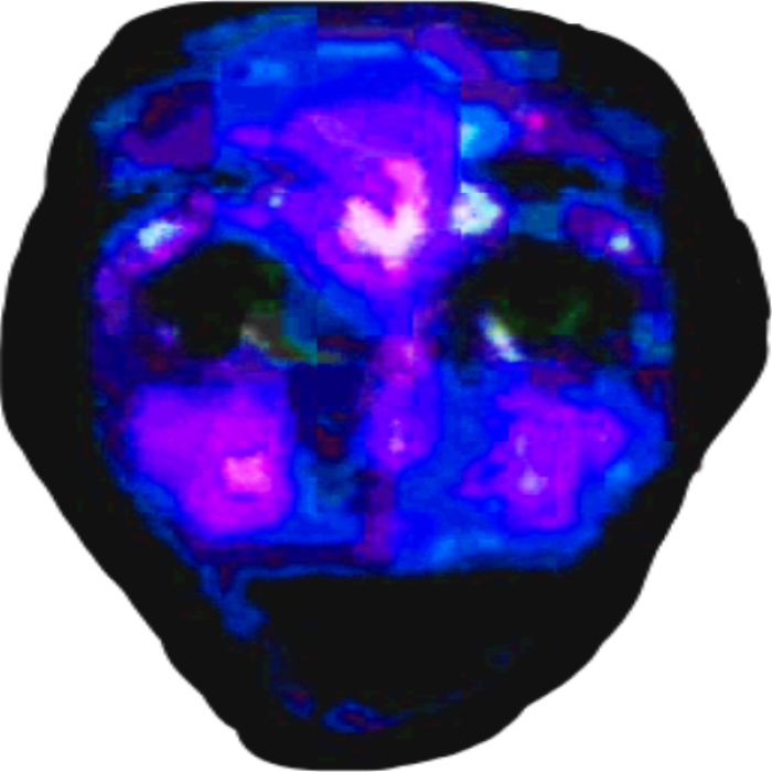 Analog horror blue thing Roblox decal