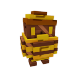 Gilded Choc Easter Egg Chick