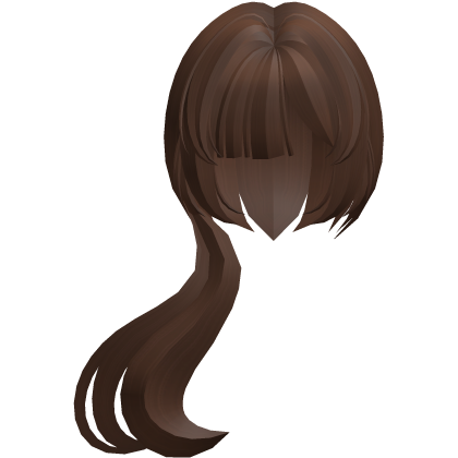 moe thick long fluffy low pony brown