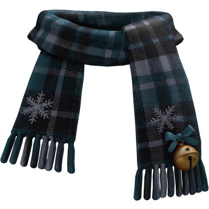 Blue Christmas Plaid Scarf 3.0 Roblox item