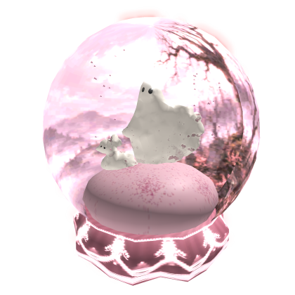 Emissive Ghost Crystal Ball | Pink