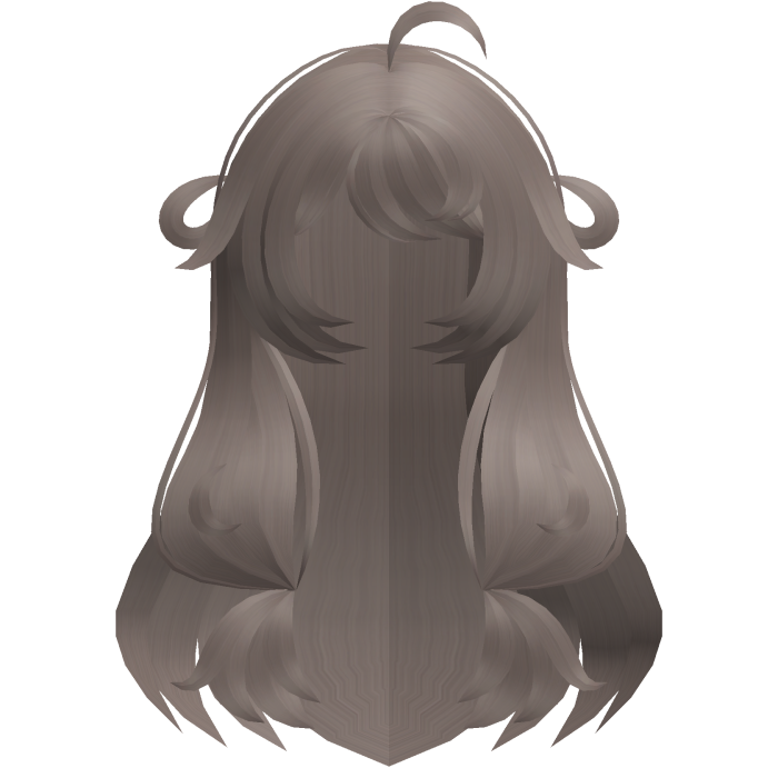 ash adorable poofy long moe hair