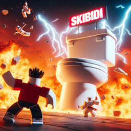 Fight the skibidi toilet (NEW UPDATE⭐)