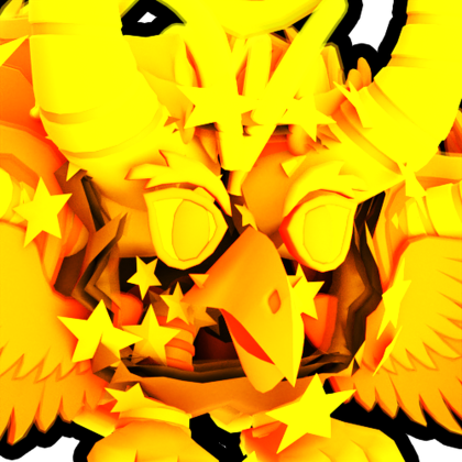 Gold Cosmic Gryphon