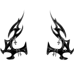 Horns Dark Sigil Chrome