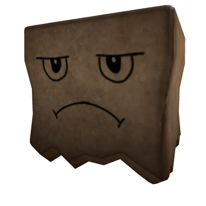 Grumpy Paper Bag Head