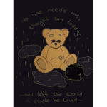 Sad teddy