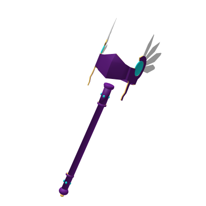 ⏳[LIMITED] Purple Valkyrie Staff