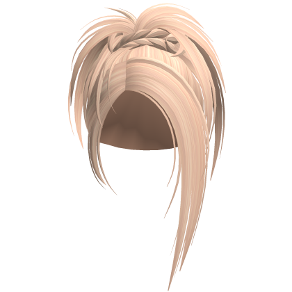 Y2k Messy Spikey Updo Hair in Blonde Roblox item