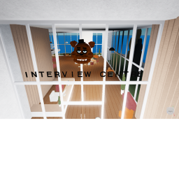 Freddy fazbears pizzeria interview center.