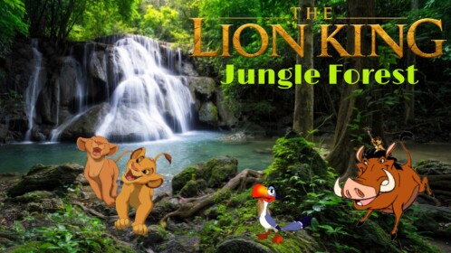 The Lion King🦁 Jungle Forest🌴